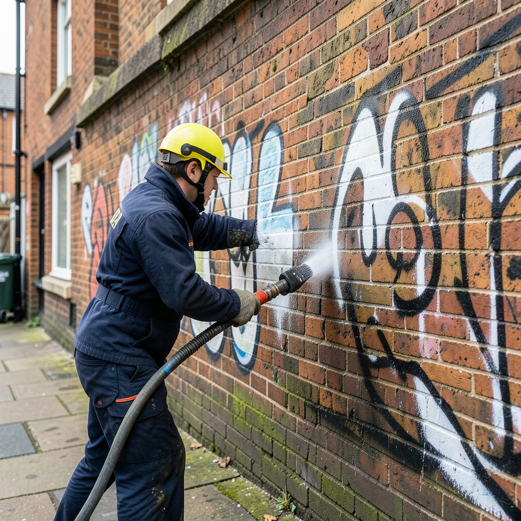 Nottingham Launches Graffiti Removal Service with Immediate Justice Support